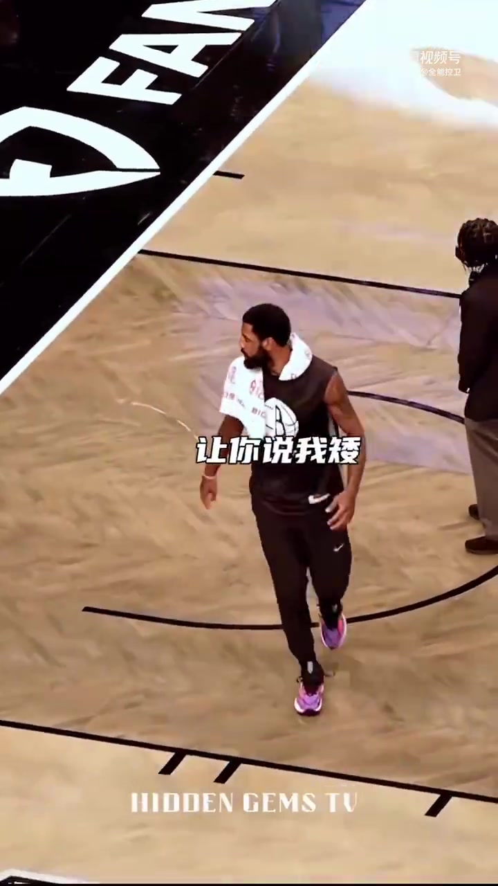 你不對勁！原來歐文一心想著要隔扣杜蘭特，并將其撂倒在地
